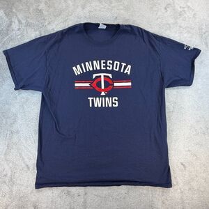 Minnesota Twins T-Shirt Men’s XL MLB Baseball Navy Graphic Tee